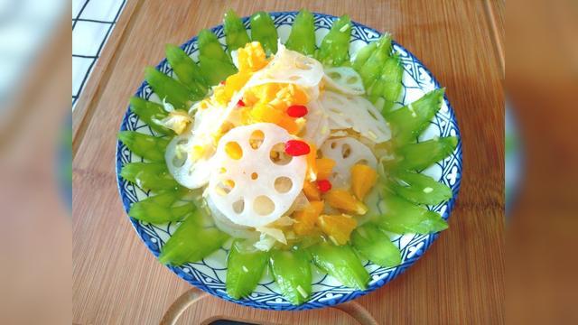 飲食油膩怎么辦?這道菜能清油解膩,這物還能輔助降血壓.