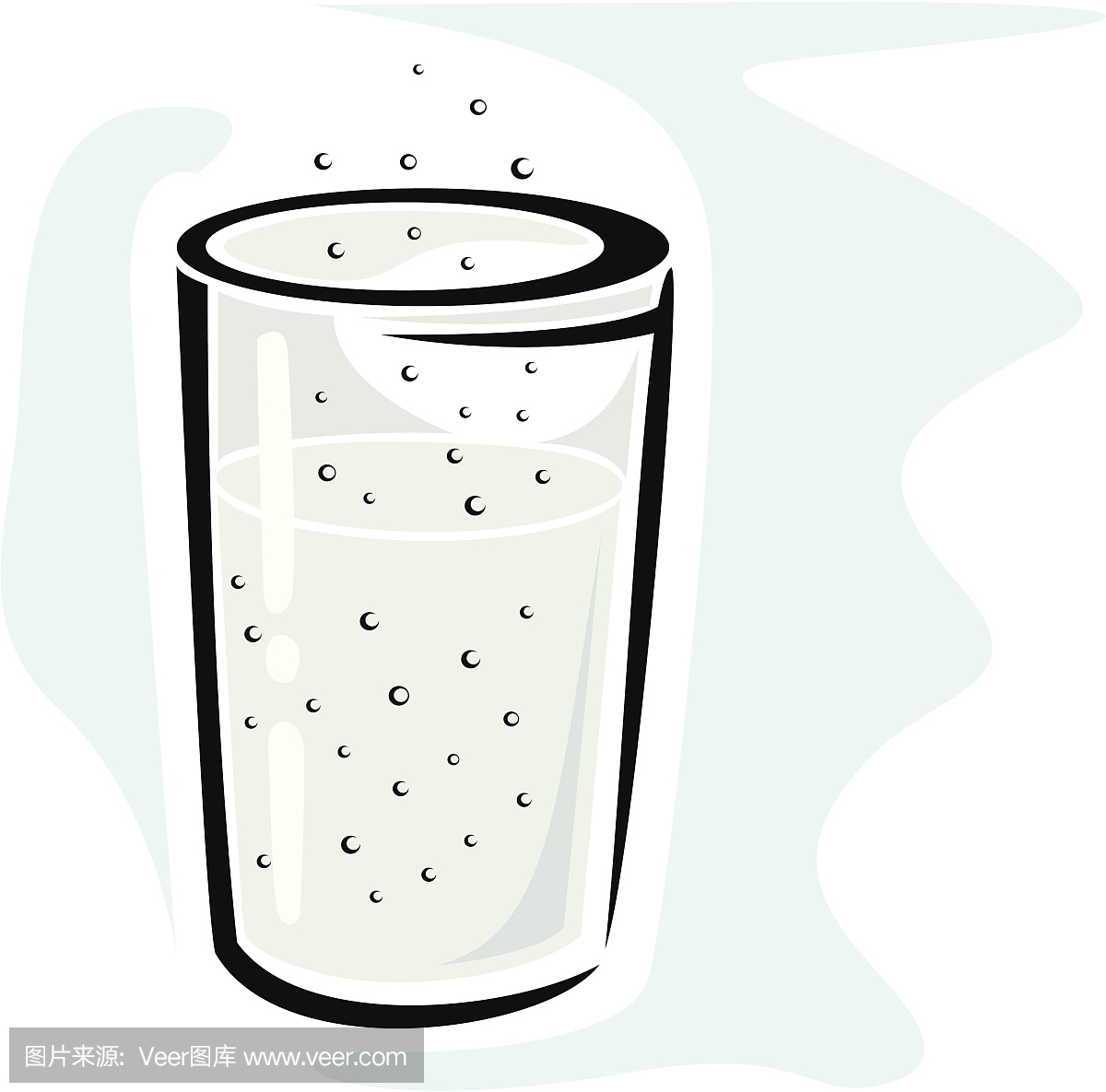 蘇打玻璃(矢量)